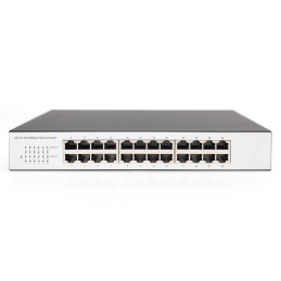 icecat_Digitus 24-Port Fast Ethernet Switch, 19 Zoll, Unmanaged