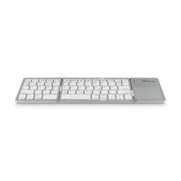 icecat_MediaRange MROS133 teclado Bluetooth QWERTZ Alemán, Suizo Plata