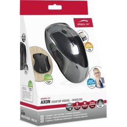 Speedlink AXON Wireless Desktop Mouse, Maus, SL-630004-BK