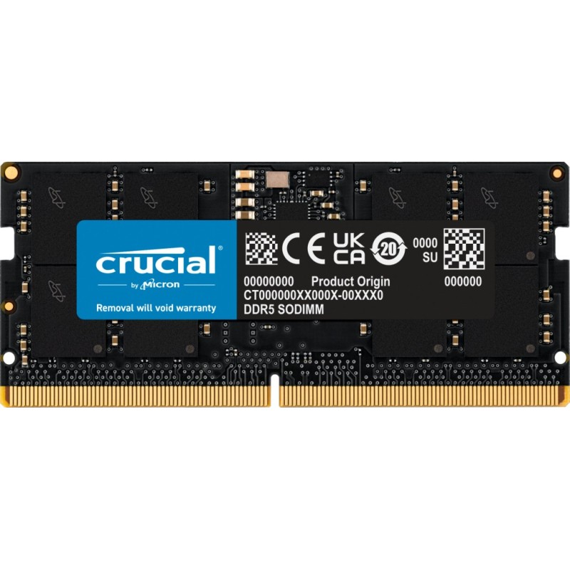 icecat_Crucial CT16G56C46S5 memoria 16 GB 1 x 16 GB DDR5 5600 MHz Data Integrity Check (verifica integrità dati)