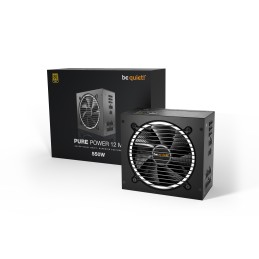 icecat_be quiet! Pure Power 12 M unidad de fuente de alimentación 550 W 20+4 pin ATX ATX Negro