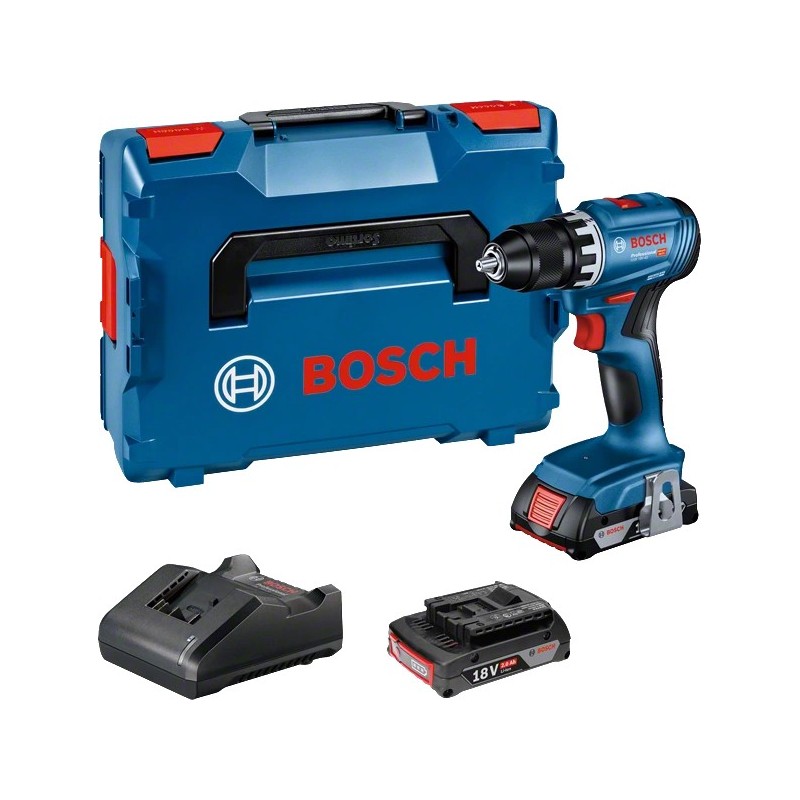 icecat_Bosch 0 601 9K3 203 taladro 1900 RPM 900 g Negro, Azul, Rojo