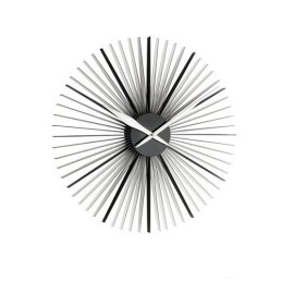 icecat_TFA-Dostmann 60.3023.01 Wand-  Tischuhr Mechanische Uhr Kreis Schwarz, Transparent