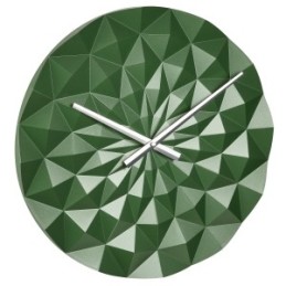 icecat_TFA-Dostmann DIAMOND Quartz clock Round Green, Metallic