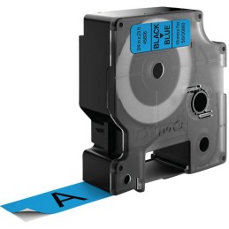 icecat_DYMO D1 - Etiquetas estándar - Negro sobre azul - 19mm x 7m