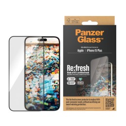 icecat_PanzerGlass ™ Re fresh Displayschutz iPhone 15 Plus | Ultra-Wide Fit m. EasyAligner