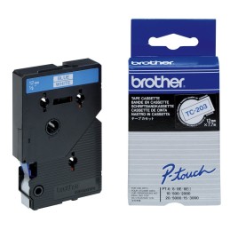 icecat_Brother TC-203 páska pro tvorbu štítků Modrá na bílé