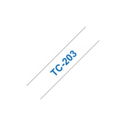 icecat_Brother TC-203 páska pro tvorbu štítků Modrá na bílé
