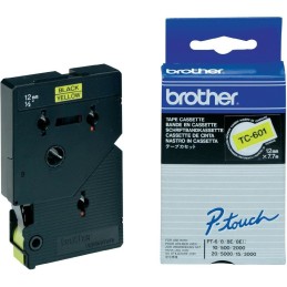 icecat_Brother TC-601 páska pro tvorbu štítků Černá na žluté