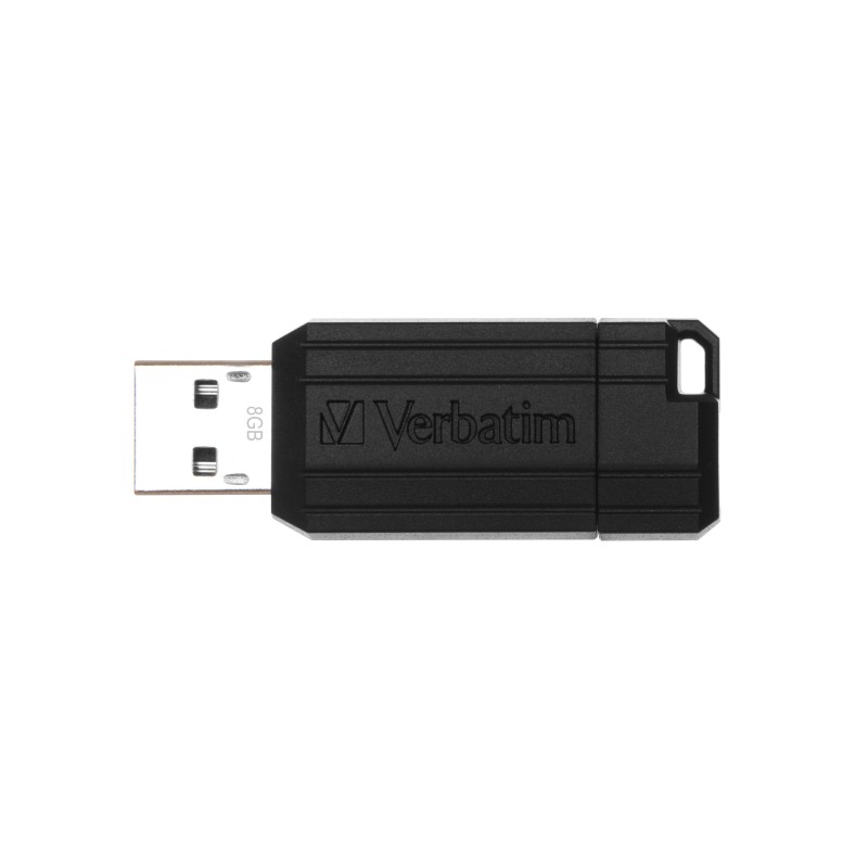 icecat_Verbatim PinStripe - Memoria USB da 8 GB - Nero