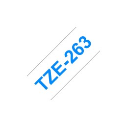 icecat_Brother TZe-263 páska pro tvorbu štítků Modrá na bílé