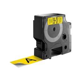icecat_DYMO D1 Standard - Black on Yellow - 24mm páska pro tvorbu štítků Černá na žluté