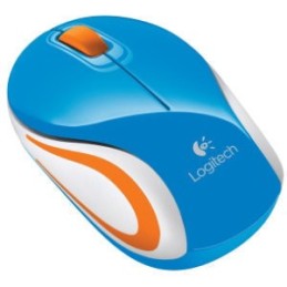 icecat_Logitech Wireless Mini Mouse M187 myš Pro praváky i leváky RF bezdrátový Optický 1000 DPI