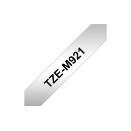 icecat_Brother TZe-M921 cinta para impresora de etiquetas Negro sobre metálico