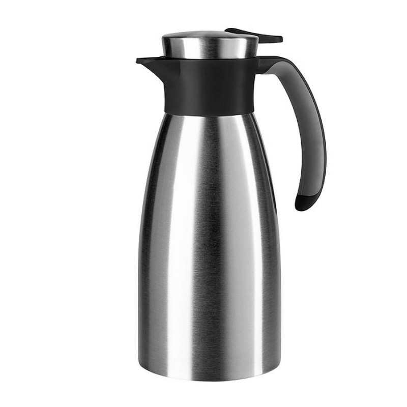 icecat_EMSA Soft Grip thermos e recipiente isotermico 1 L Nero, Stainless steel