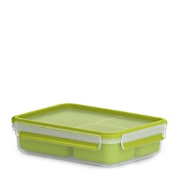 icecat_EMSA CLIP & GO 1.2l Rettangolare Scatola 1,2 L Verde, Trasparente 1 pz