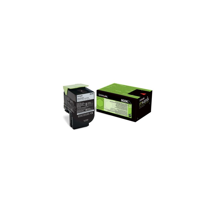 icecat_Lexmark 802K Cartouche de toner 1 pièce(s) Original Noir