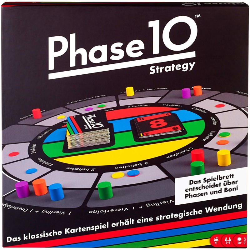 icecat_Games Phase 10 Jeu de société Stratégie