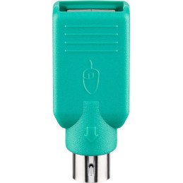 icecat_Goobay 68919 cambiador de género para cable USB Type-A PS 2 Verde