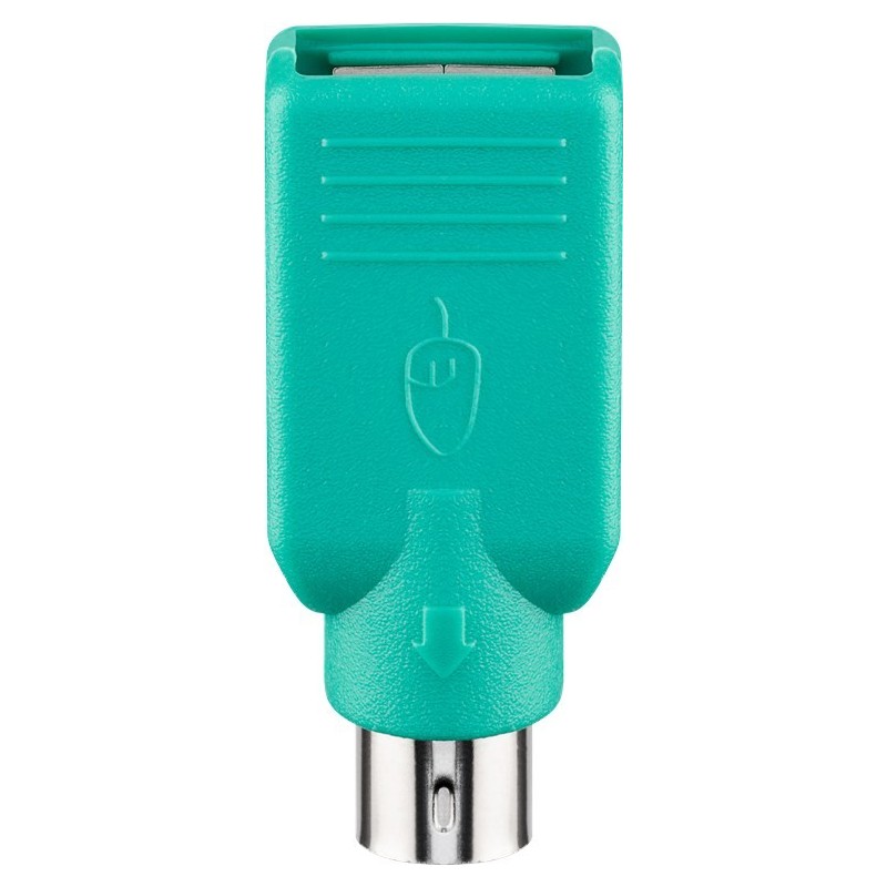 icecat_Goobay 68919 changeur de genre de câble USB Type-A PS 2 Vert