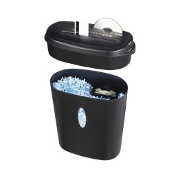 icecat_Hama Home X12CD paper shredder Cross shredding 72 dB 22 cm Black