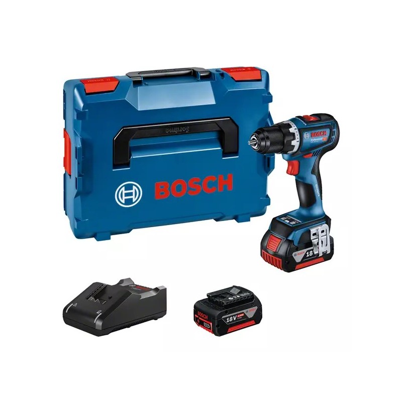 icecat_Bosch GSR 18V-90 C 2100 RPM 1.1 kg Black, Blue