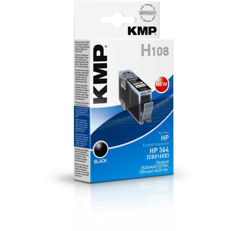 icecat_KMP H108 ink cartridge 1 pc(s) Black
