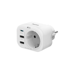 icecat_Hama 00223342 power extension 1 AC outlet(s) Indoor White