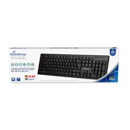 icecat_MediaRange MROS111 keyboard RF Wireless QWERTZ Black