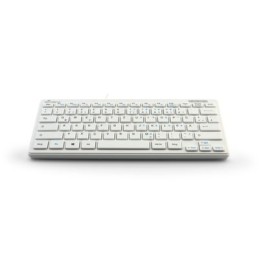 icecat_MediaRange MROS113 tastiera USB QWERTZ Tedesco Bianco