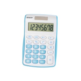 icecat_Genie 120 B calculatrice Poche Calculatrice à écran Bleu, Blanc