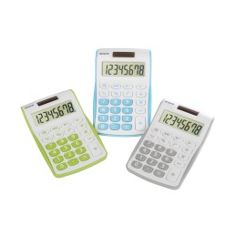 icecat_Genie 120 S calcolatrice Tasca Calcolatrice con display Grigio, Bianco