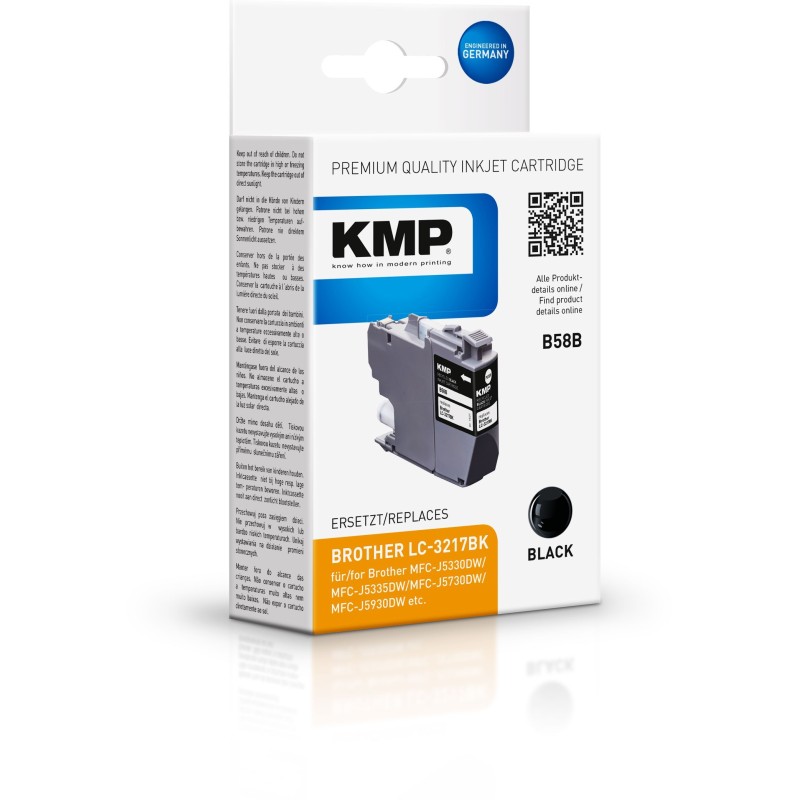icecat_KMP B58B cartucho de tinta 1 pieza(s) Compatible Negro