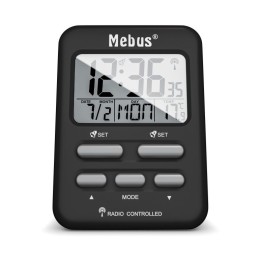 icecat_Mebus 25799 despertador Reloj despertador digital Negro