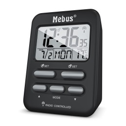 icecat_Mebus 25799 alarm clock Digital alarm clock Black