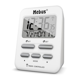 icecat_Mebus 25800 despertador Reloj despertador digital Blanco