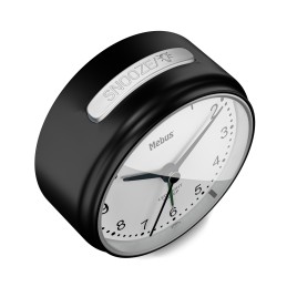 icecat_Mebus 25806 alarm clock Quartz alarm clock Black, White