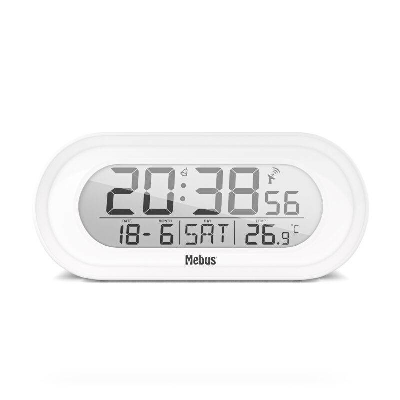 icecat_Mebus 25808 despertador Reloj despertador digital Blanco