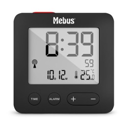 icecat_Mebus 25801 wekker Digital alarm clock Black