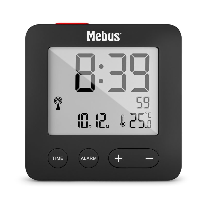 icecat_Mebus 25801 wekker Digital alarm clock Black