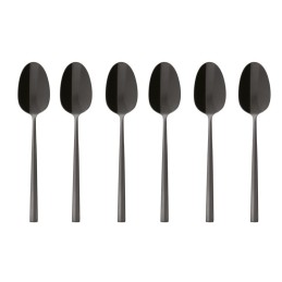 icecat_Sambonet Rock Coffee spoon Stainless steel Black, Mirror 6 pc(s)