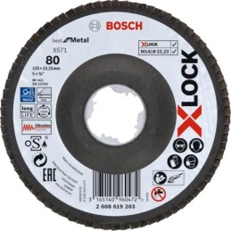 icecat_Bosch X-LOCK X571 BEST FOR METAL Schleifscheibe