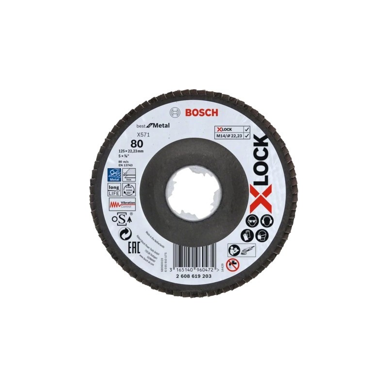 icecat_Bosch X-LOCK X571 BEST FOR METAL Schleifscheibe
