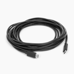 icecat_Owl Labs USB C Male to USB C Male Cable for Meeting Owl 3 (16 Feet   4.87M) câble USB 4,87 m Noir