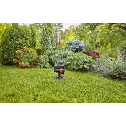 icecat_Gardena 8251-20 irrigatore Spruzzatore d'acqua circolare Nero, Arancione