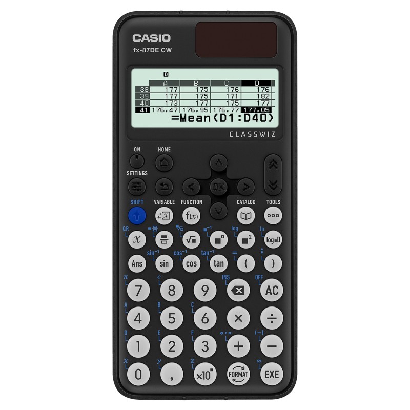 icecat_Casio ClassWiz calcolatrice Tasca Calcolatrice scientifica Nero