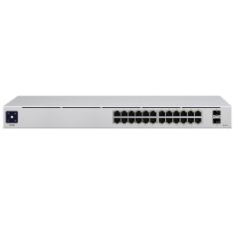 icecat_Ubiquiti UniFi USW-24 switch di rete Gestito L2 Gigabit Ethernet (10 100 1000) Argento
