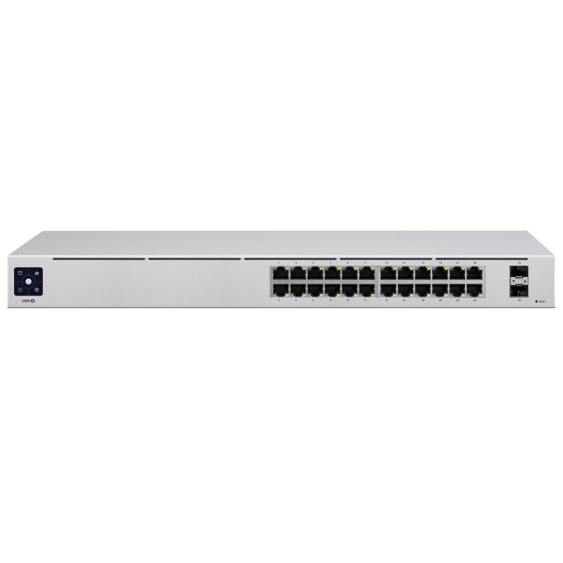 icecat_Ubiquiti UniFi USW-24 switch di rete Gestito L2 Gigabit Ethernet (10 100 1000) Argento