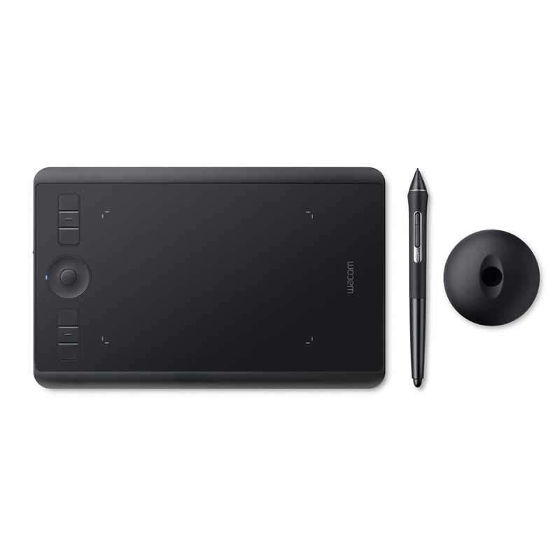 icecat_Wacom Intuos Pro (S) graphic tablet Black 5080 lpi 160 x 100 mm USB Bluetooth