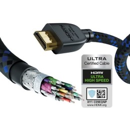icecat_Inakustik 00423520 HDMI kabel 3 m HDMI Typ A (standardní) Černá, Modrá